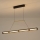 LED luster na sajli LUIS LED/21W/230V 3000K 45x120 cm