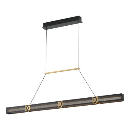 LED luster na sajli LUIS LED/21W/230V 3000K 45x120 cm