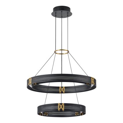 LED luster na sajli LUIS LED/62W/230V 3000K 62x120 cm