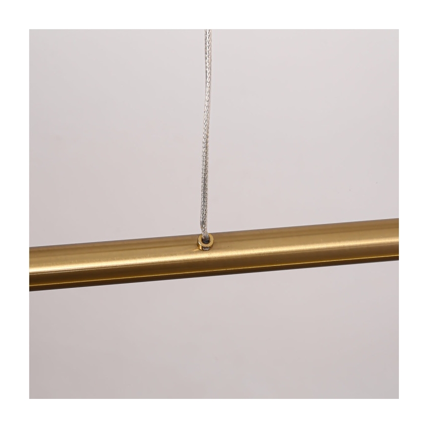 LED luster na sajli MELECA LED/36W/230V 3000/4000/6000K 160 cm zlatna