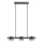 LED luster na sajli MIRELLA 3xGX53/6W/230V crna