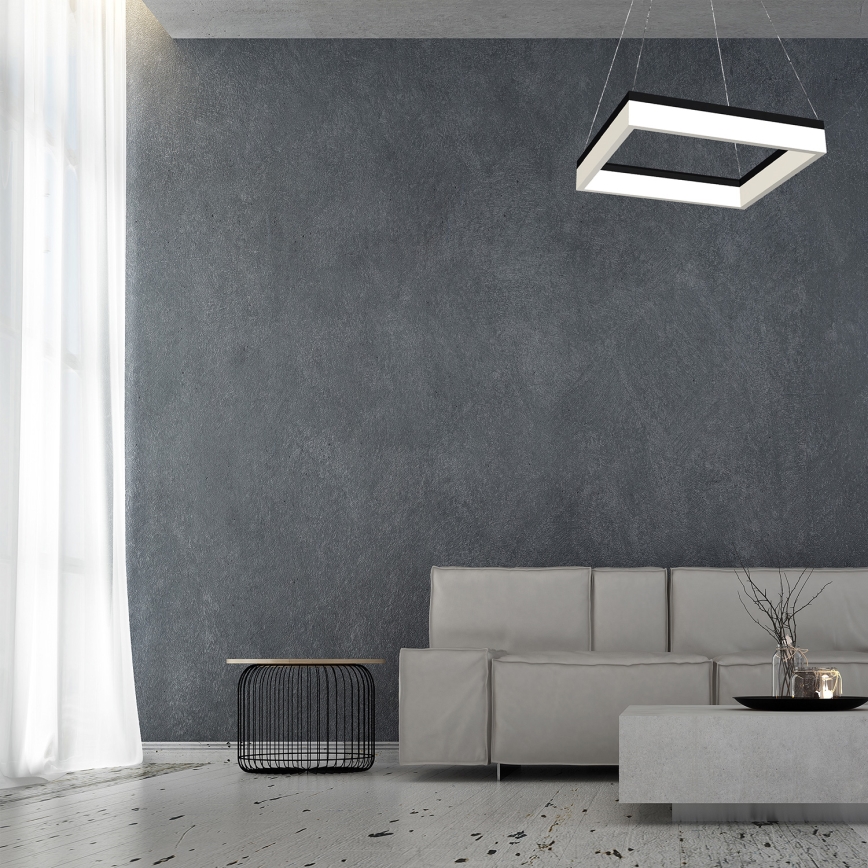LED luster na sajli NERO LED/32W/230V