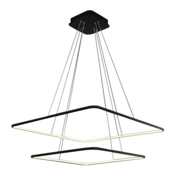 LED luster na sajli NIX LED/50W/230V crna
