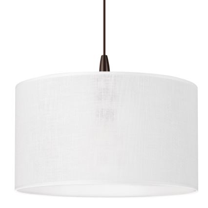 LED luster na sajli NOEL 1xE27/60W/230V bela