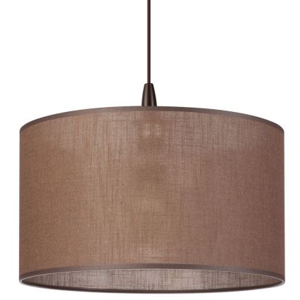 LED luster na sajli NOEL 1xE27/60W/230V braon