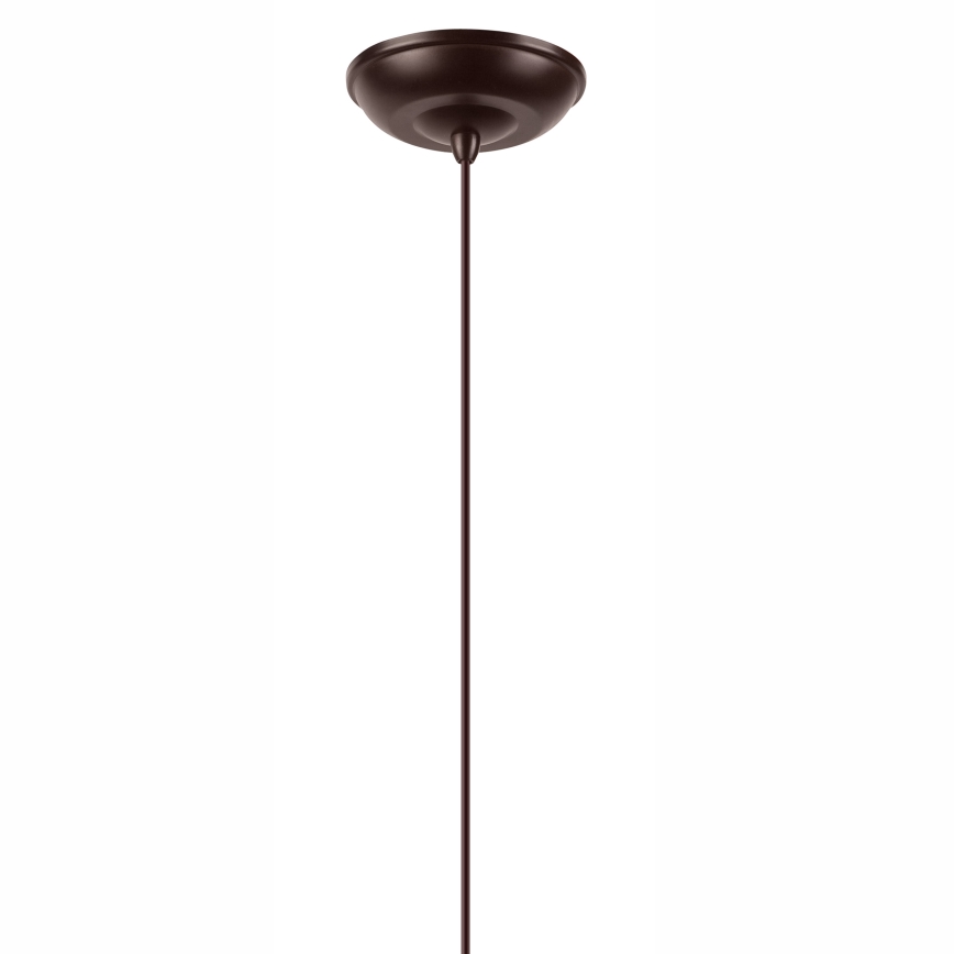 LED luster na sajli NOEL MINI 1xE27/60W/230V braon