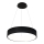 LED luster na sajli OHIO CRNI LED/24W/230V