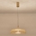 LED luster na sajli PERFORATO LED/10W/230V 3000K zlatni prečnik 35 cm