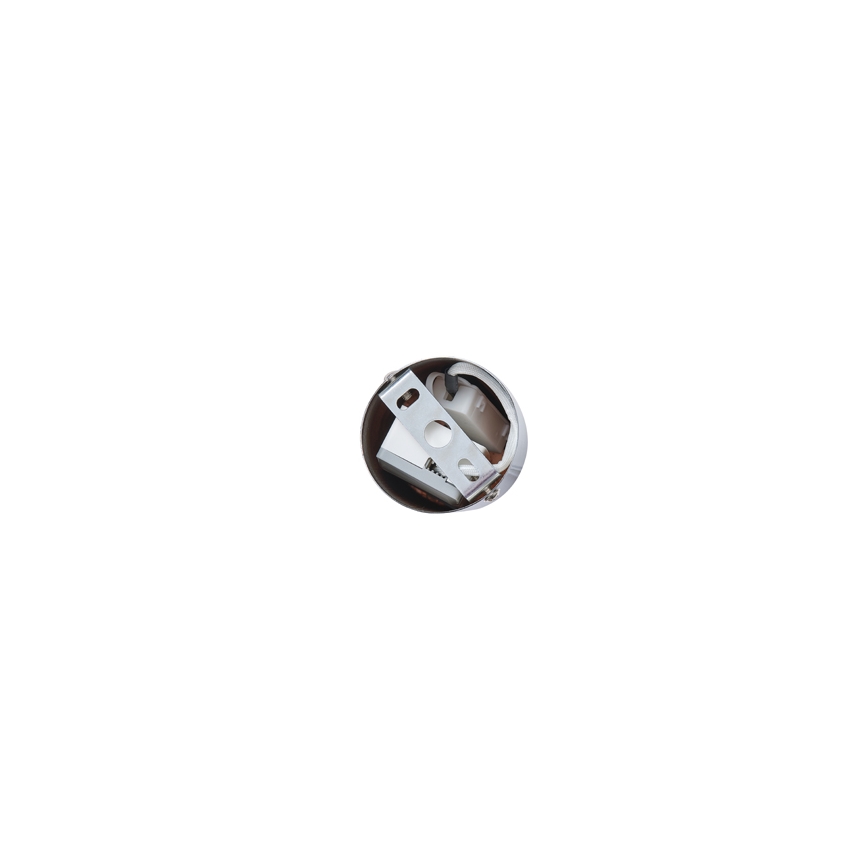 LED luster na sajli PERFORATO LED/6,3W/230V 3000K, sjajni hrom, prečnik 25 cm