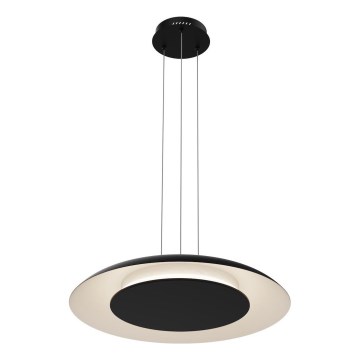 LED luster na sajli PIATTINO LED/30W/230V 2700/3200/4000K, prečnik 40 cm, crna