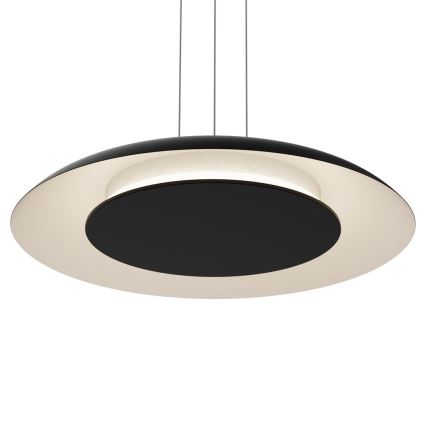 LED luster na sajli PIATTINO LED/30W/230V 2700/3200/4000K, prečnik 40 cm, crna