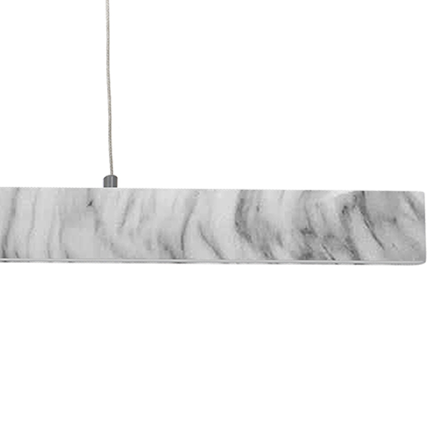 LED luster na sajli PIERCE LED/18W/230V beo/siv