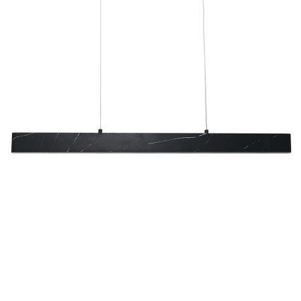 LED luster na sajli PIERCE LED/18W/230V crna