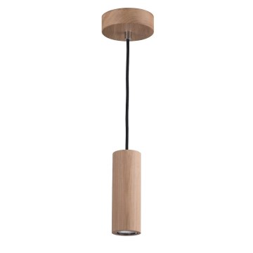 LED luster na sajli PIPE 1xGU10/5W/230V matni hrast