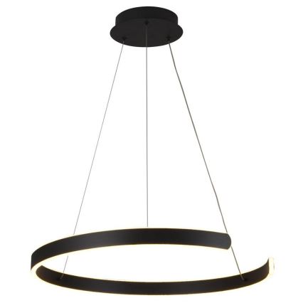 LED prigušiva luster na sajli LED/70W/230V 3000-6500K prečnik 60 cm + daljinski upravljač