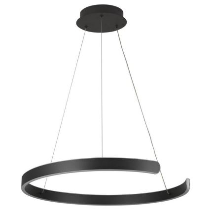 LED prigušiva luster na sajli LED/70W/230V 3000-6500K prečnik 60 cm + daljinski upravljač