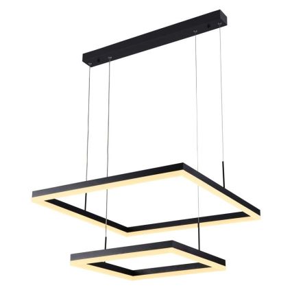 LED luster na sajli, prigušiva, LED/90W/230V 3000-6500K + daljinski upravljač