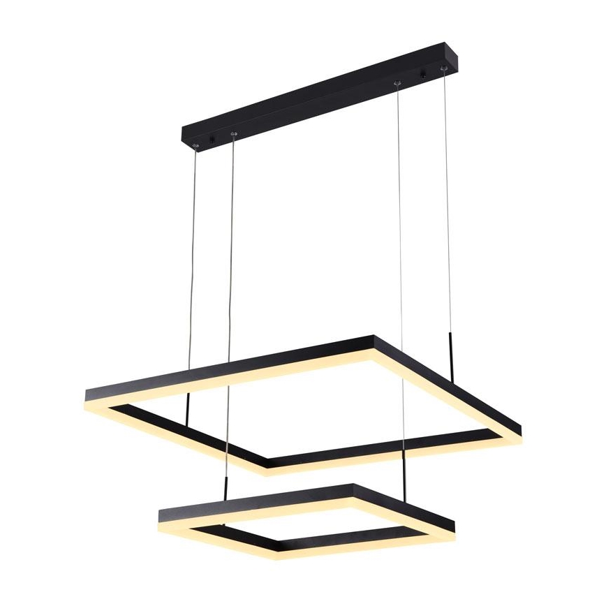 LED luster na sajli, prigušiva, LED/90W/230V 3000-6500K + daljinski upravljač