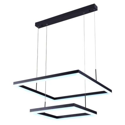 LED luster na sajli, prigušiva, LED/90W/230V 3000-6500K + daljinski upravljač