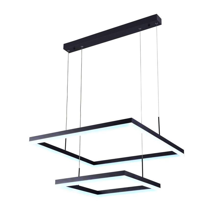 LED luster na sajli, prigušiva, LED/90W/230V 3000-6500K + daljinski upravljač