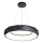 LED luster na sajli REUS LED/36W/230V 4000K prečnik 61 cm crna