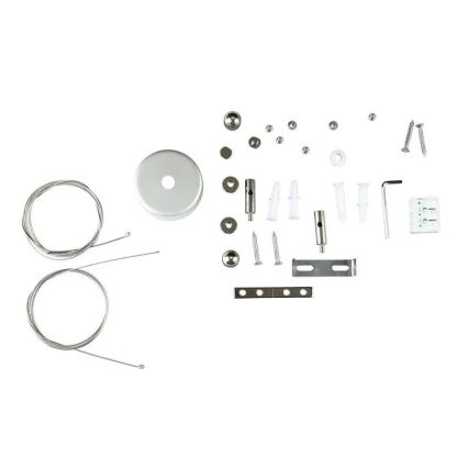 LED luster na sajli SAMSUNG CHIP LED/40W/230V 6400K crna