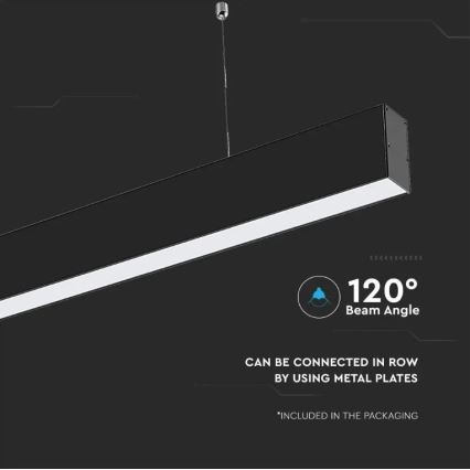 LED luster na sajli SAMSUNG CHIP LED/40W/230V 6400K crna