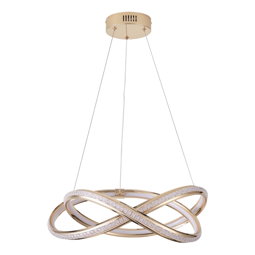LED luster na sajli SATURN LED/38W/230V 3000K 50x120 cm