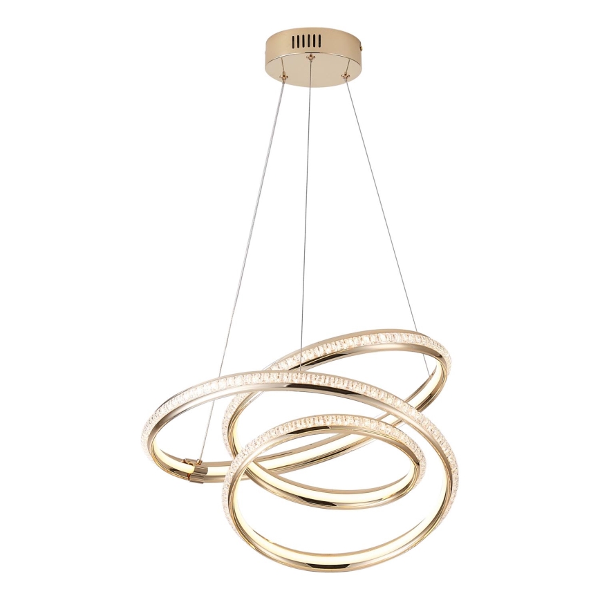 LED luster na sajli SATURN LED/38W/230V 3000K 50x50 cm
