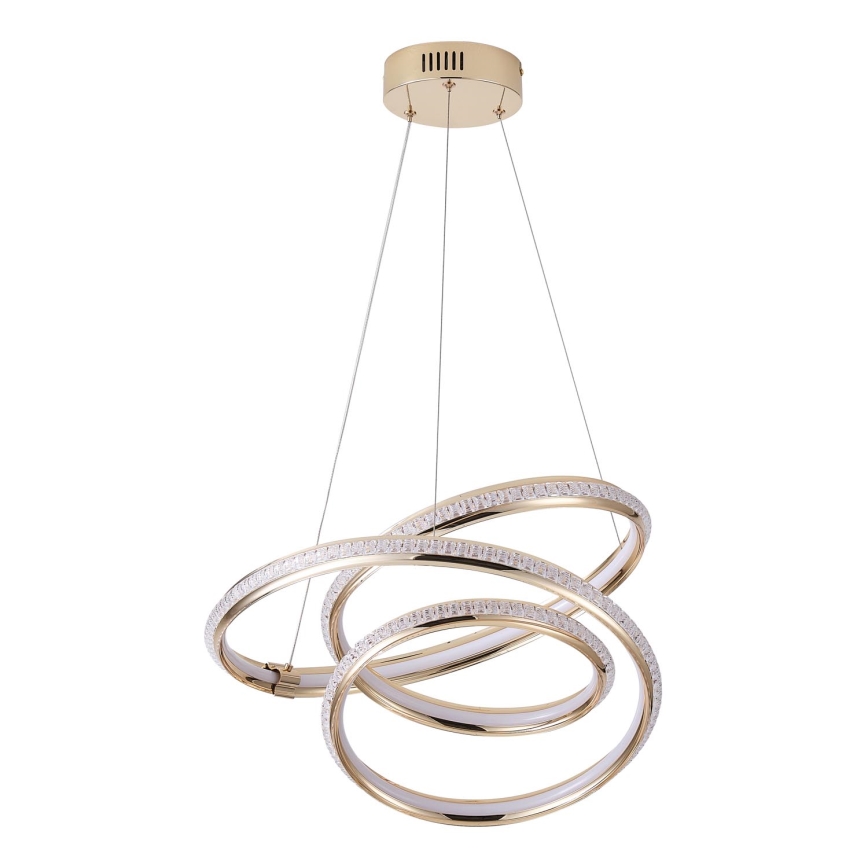 LED luster na sajli SATURN LED/38W/230V 3000K 50x50 cm