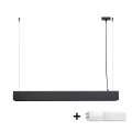 LED luster na sajli SPARK 1xG13/8,5W/230V crna
