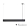 LED luster na sajli SPARK 1xG13/8,5W/230V crna
