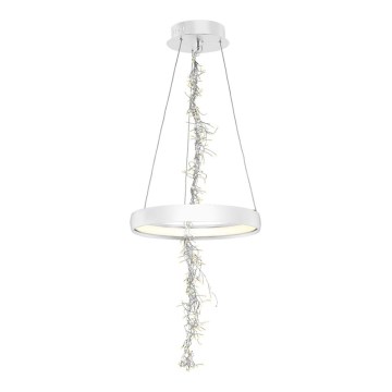 LED luster na sajli SPARK LED/35W/230V beli