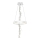 LED luster na sajli SPARK LED/35W/230V beli