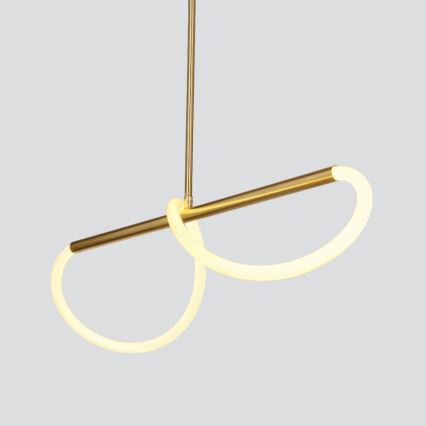 LED luster na sajli SUPREME LED/22W/230V 100 cm zlatni