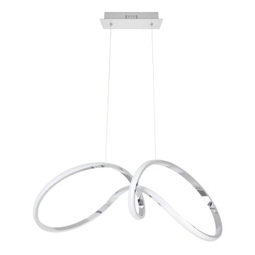 LED luster na sajli TESORO LED/48W/230V sjajni hrom