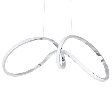 LED luster na sajli TESORO LED/48W/230V sjajni hrom