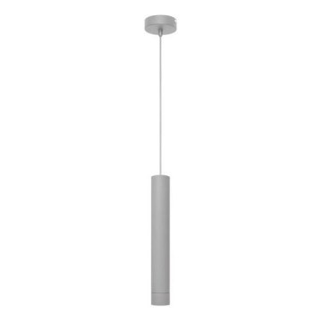 LED luster na sajli TUBA 1xGU10/4,8W/230V sivi
