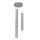 LED luster na sajli TUBA 3xGU10/4,8W/230V siva/sjajni hrom