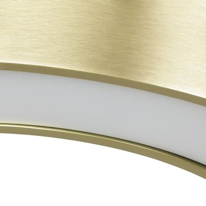 LED luster na sajli UNION LED/40W/230V 3000/4000/6500K prečnika 40 cm zlatna
