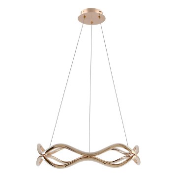 LED luster na sajli VAVE LED/28W/230V roze zlato