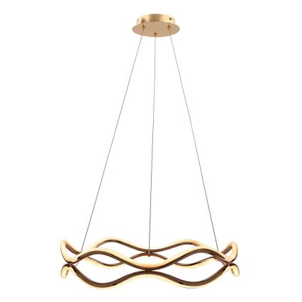 LED luster na sajli VAVE LED/28W/230V roze zlato