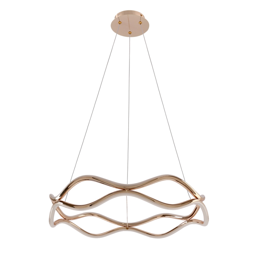 LED luster na sajli VAVE LED/28W/230V roze zlato