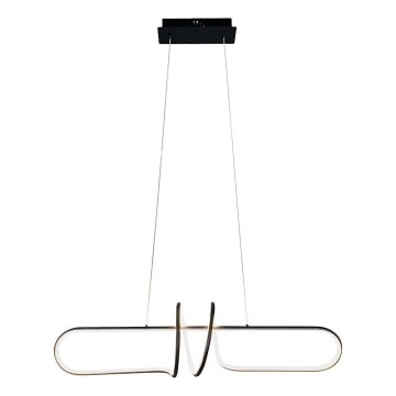 LED luster na sajli VERTIGO LED/54W/230V crni