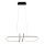 LED luster na sajli VERTIGO LED/54W/230V crni