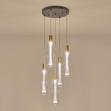 LED luster na sajli VIAL LED/38W/230V 3000K