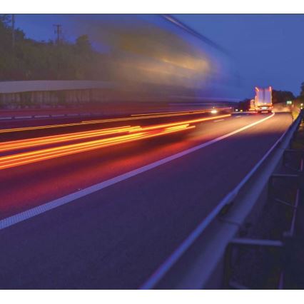 LED magleno svetlo SINGLE LED/1,9W/12V IP67 crveno