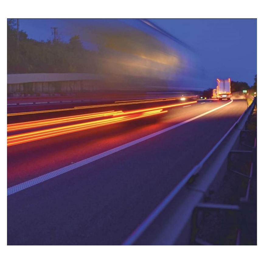 LED magleno svetlo SINGLE LED/1,9W/12V IP67 crveno