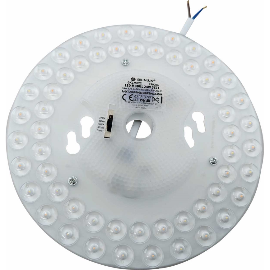 LED magnetni modul LED/24W/230V prečnik 17,5 cm 2700/3000/4000/5000/6500K