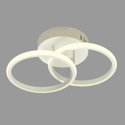 LED nadgradni luster BARI LED/20W/230V beli